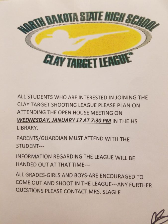 Clay Target League at WHS!