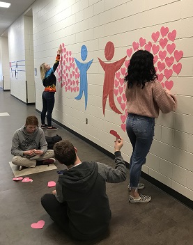 Alexis Gunderson and Paige Wold, Andrew Cartwell and Dillon Senior